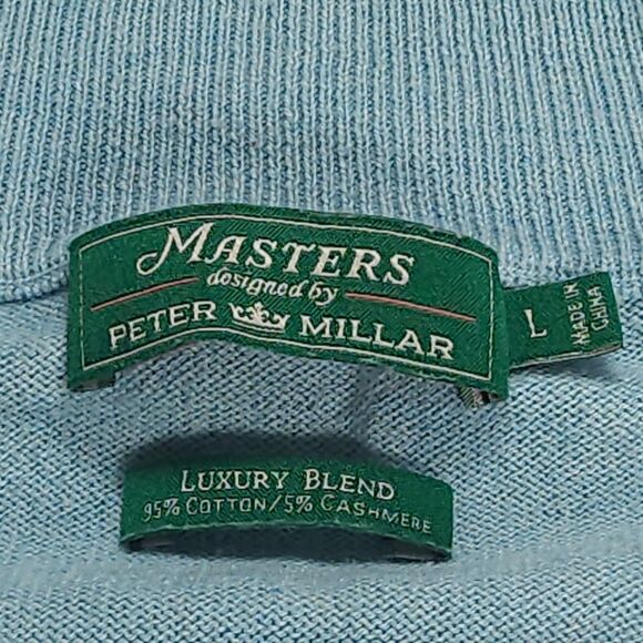 Light Blue Zip-Up Sweater - Picture 4 of 10